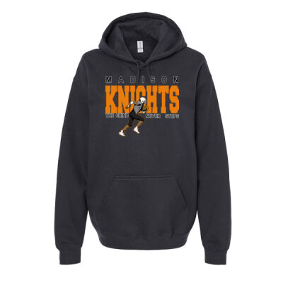 The Grind Never Stops  - Softstyle® Midweight Hooded Sweatshirt Thumbnail