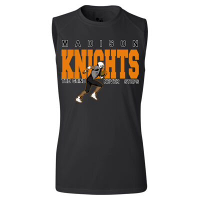 The Grind Never Stops  - Men's B-Core Sleeveless T-Shirt Thumbnail
