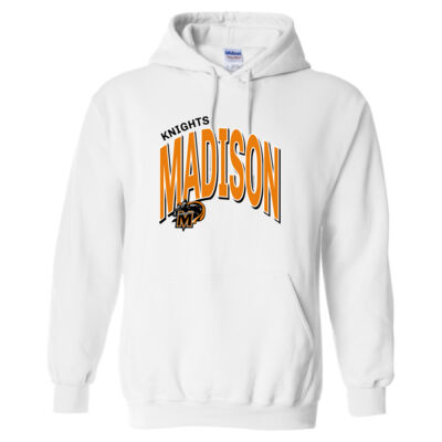 Arched Madison  - Heavy Blend Hooded Sweatshirt Thumbnail