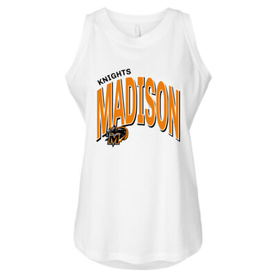 Arched Madison  - Women's Relaxed Fine Jersey Tank Thumbnail