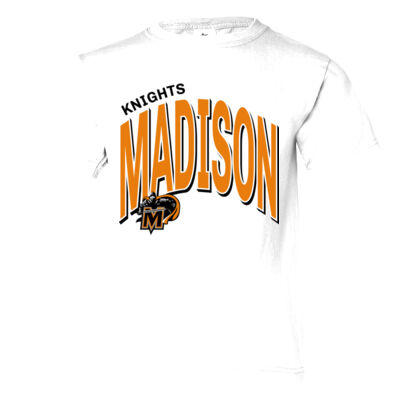 Arched Madison  - Youth Garment Dyed Ringspun T-Shirt Thumbnail