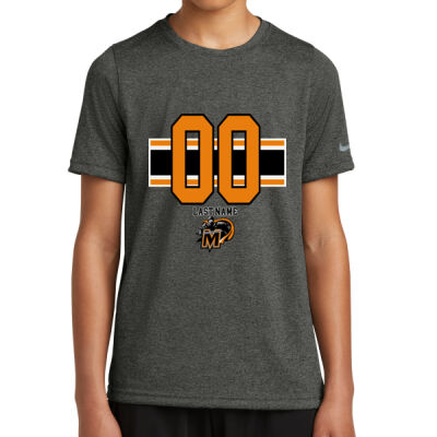 Number & Name  - Youth Swoosh Sleeve rLegend Tee Thumbnail