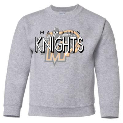 Madison Knights  - Heavy Blend Youth Crewneck Sweatshirt Thumbnail