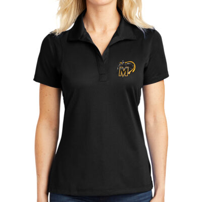 EMB M Logo  - Women's Micropique Sport Wick ® Polo Thumbnail