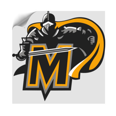 M Logo - Small Logo UV DTF Sticker -  Label Size Thumbnail