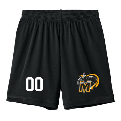 M Logo &Number - Youth Club 5' Short Thumbnail